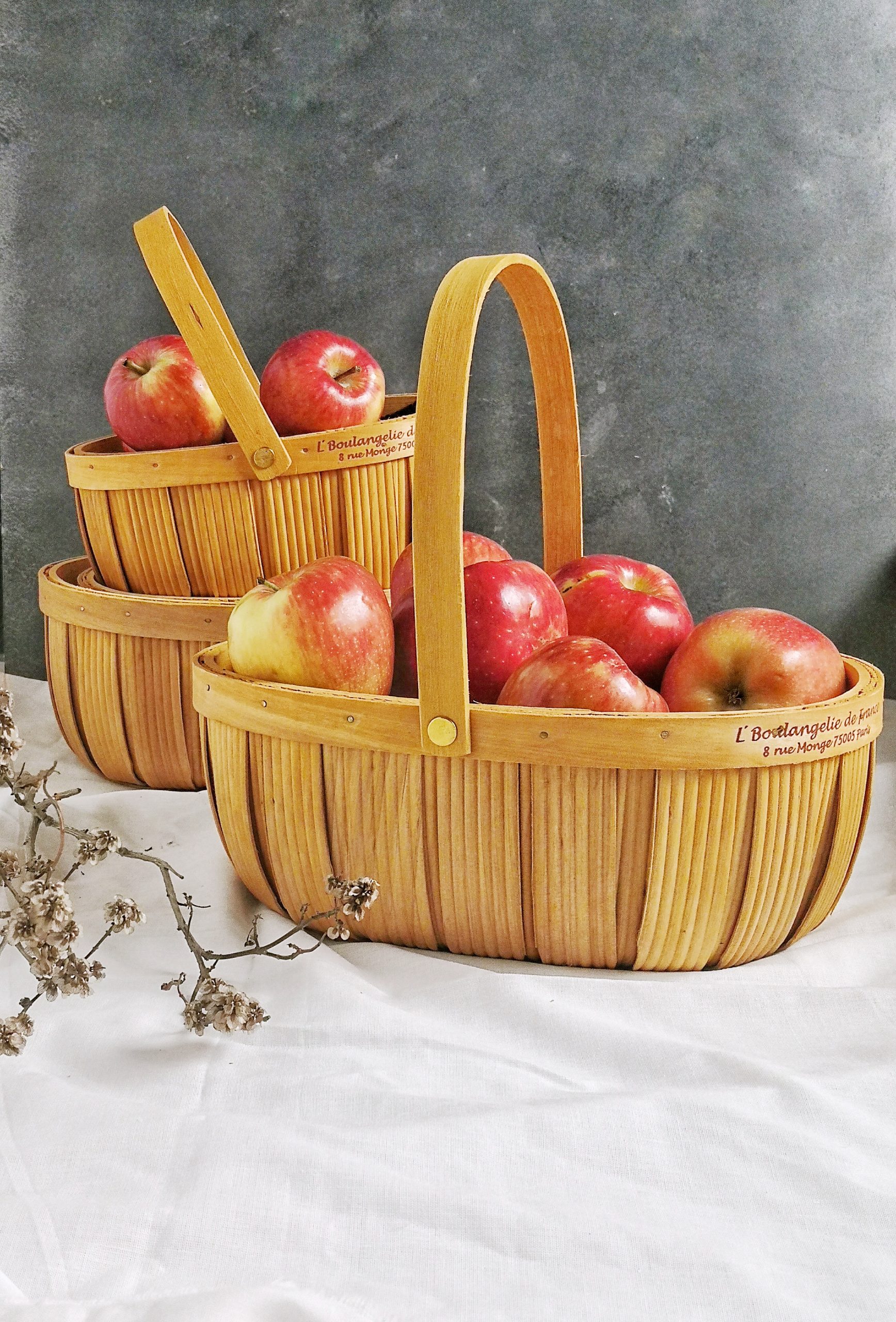 Wooden Baskets with Handle – Best for Home Decor, Storage and Gift Baskets